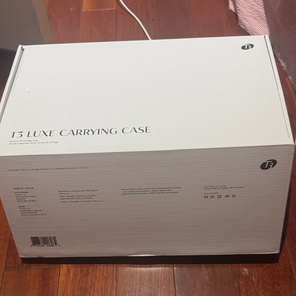 T3 Luxe Storage Box or Carrying Case for T3 Aire 360 New without box Plum Color